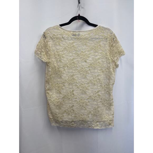 Lace shirt with shimmer size XL
PTP-20
Length-23 - Picture 3 of 3